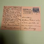 Oude briefkaart Nederland 1938, Postzegels en Munten, Brieven en Enveloppen | Nederland, Ophalen of Verzenden, Briefkaart
