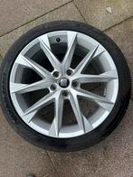 Originele Seat Leon FR Facelift velgen + zomerbanden 18 inch, Ophalen, 18 inch, Velg(en), Zomerbanden