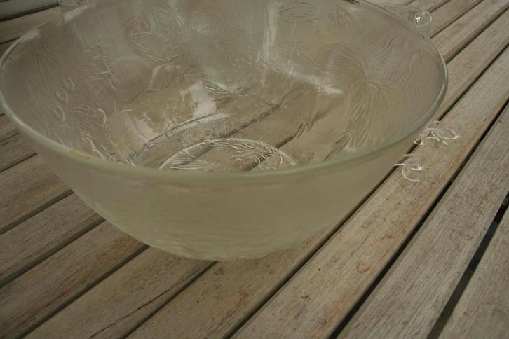 Te koop: glazen punchset, Antiek en Kunst, Antiek | Glas en Kristal, Ophalen of Verzenden