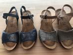 Sandalen maat 37, Ophalen of Verzenden, Zo goed als nieuw, Blauw, Sandalen of Muiltjes
