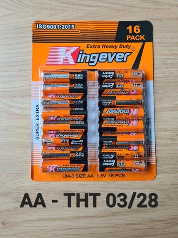 Nieuwe kingever Batterijen  beschikbaar voor biedingen