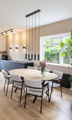 Eijerkamp eetkamerset / VTwonen, Ophalen, Zo goed als nieuw, 4 tot 6 stoelen