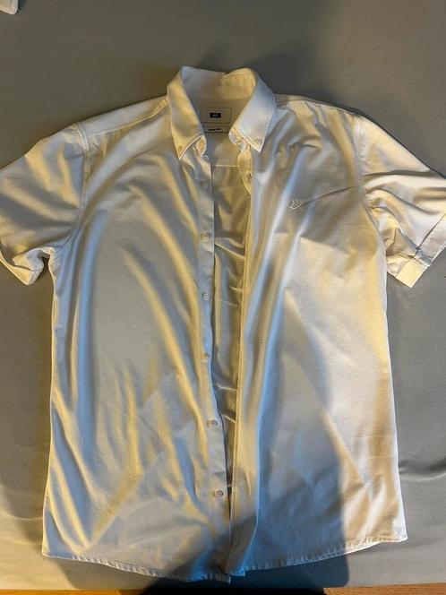 Wit korte mauwen overhemd, Kleding | Heren, Overhemden, Zo goed als nieuw, Wit, Ophalen of Verzenden