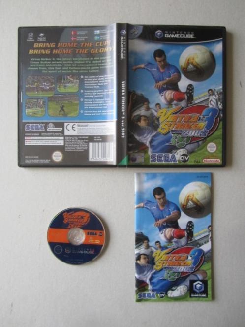 Virtua Striker Nintendo Gamecube, Spelcomputers en Games, Games | Nintendo GameCube, Zo goed als nieuw, Sport, 3 spelers of meer