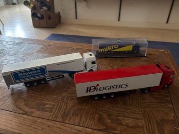 Schaalmodellen Vrachtwagens - HD Logistics, Nouwens, Makro beschikbaar voor biedingen