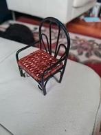 reutter miniaturen stoel met rieten zitting, Ophalen of Verzenden, Nieuw, Poppenhuis