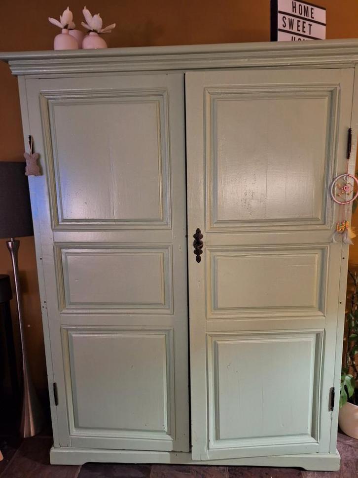 Grote kast eiken, veel opbergmogelijkheden, Huis en Inrichting, Kasten | Computermeubels, Gebruikt, 170 cm of meer, Eikenhout