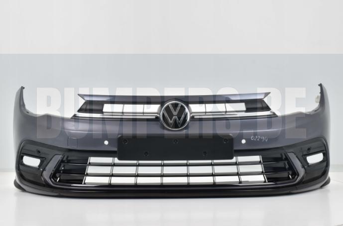 Bumper VOLKSWAGEN POLO 2G0 R-LINE R LINE FACELIFT 2022- Voor, Auto-onderdelen, Carrosserie en Plaatwerk, Bumper, Voor, Gebruikt