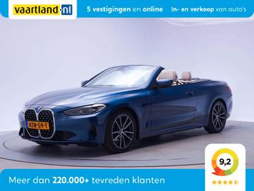 BMW 4 Serie Cabrio 420i High Executive Sport Aut. [ Leder Me beschikbaar voor biedingen