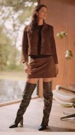 Leren overknee laarzen Manfield maat 40, Kleding | Dames, Schoenen, Hoge laarzen, Zwart, Nieuw, Ophalen of Verzenden