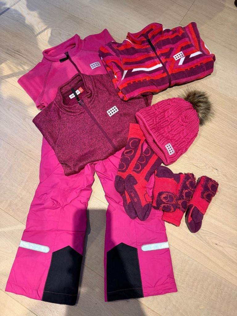 Legowear skikleding set maat 122-128 wintersport, Ophalen of Verzenden, Zo goed als nieuw