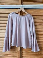 Only zachtroze satijnen blouse met strik maat 36, Ophalen of Verzenden, Zo goed als nieuw, Maat 36 (S), Roze