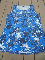 Blauw zwart shirt, Blauw, Maat 42/44 (L), Ophalen of Verzenden, Zo goed als nieuw