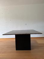 Eetkamertafel van natuursteen, Huis en Inrichting, Tafels | Eettafels, Ophalen, Gebruikt, Vierkant, Vijf personen of meer