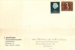J. Hartman, gerechtsdeurwaarder, Harderwijk - 02.1967 - brie, Ophalen of Verzenden, Briefkaart