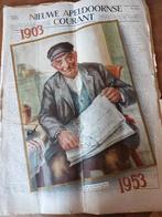 1953: Nieuwe Apeldoornse Courant, jubileum editie, Ophalen, Gelezen, Krant