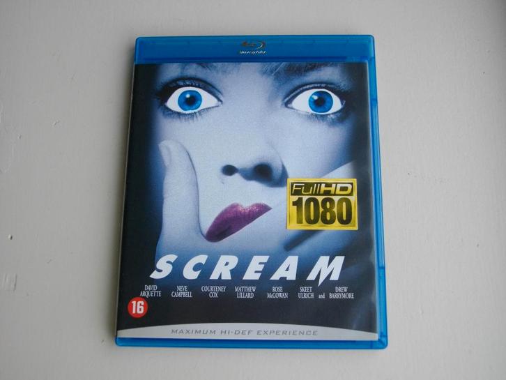 Scream (1996, David Arquette, Neve Campbell) Blu-ray NL, Cd's en Dvd's, Blu-ray, Zo goed als nieuw, Horror, Ophalen of Verzenden
