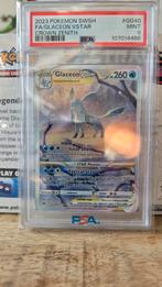 Glaceon Vstar psa 9 Crown Zenith #GC40, Hobby en Vrije tijd, Verzamelkaartspellen | Pokémon, Ophalen, Nieuw, Losse kaart, Foil