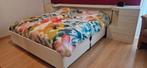 Bedombouw met achterwand en nachtkastjes, Huis en Inrichting, Gebruikt, Tweepersoons, Ophalen of Verzenden, 180 cm