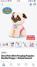 Pooping puppy, Ophalen of Verzenden, Zo goed als nieuw, Hond