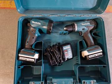Makita accu machines set, plus lader beschikbaar voor biedingen