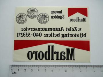 sticker oud Marlboro machine sigaret 3 gulden Zelst automaat beschikbaar voor biedingen