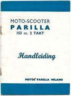 Parilla 153 cc handleiding moto scooter (4460z) motor, Ophalen of Verzenden, Overige merken