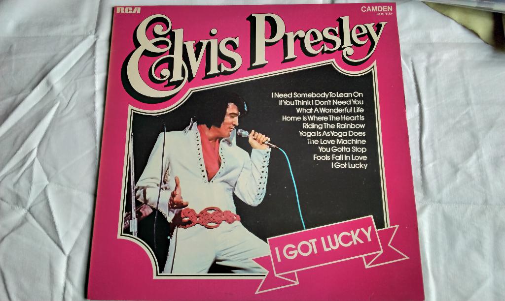 LP Elvis Presley – I Got Lucky Rock & Roll, Pop Rock Vinyl, Ophalen, Gebruikt, 12 inch, Poprock