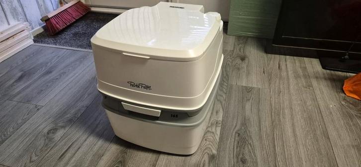 Thetford Porta Potti 165 draagbaar toilet, Caravans en Kamperen, Kampeeraccessoires, Zo goed als nieuw, Ophalen