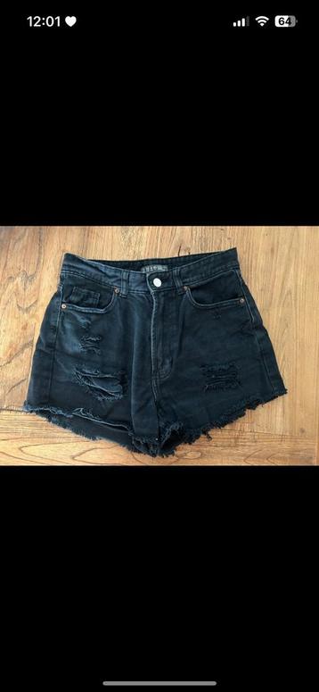 High waist denim short beschikbaar voor biedingen