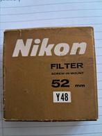 Nikon 52mm Y48 Filter - Vintage, Overige merken, Gebruikt, Overige typen, Ophalen of Verzenden
