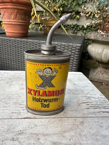 Vintage Xylamon Holzwurm Tod Blikje beschikbaar voor biedingen