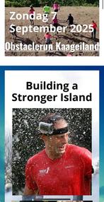 Obstacle run Kaageiland (4 tickets, family run, 11u start), Drie personen of meer