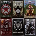 Mc Cormick International Harvester relief metalen wandbord, Verzamelen, Reclamebord, Info@deconoord.nl, Verzenden, Deco Noord