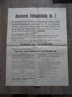 BS poster Amsterdam, september 1944 !, Verzamelen, Militaria | Tweede Wereldoorlog, Ophalen of Verzenden, Overige soorten, Nederland