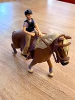 Schleich 42113 amateur ruiter en paard, Ophalen of Verzenden, Gebruikt