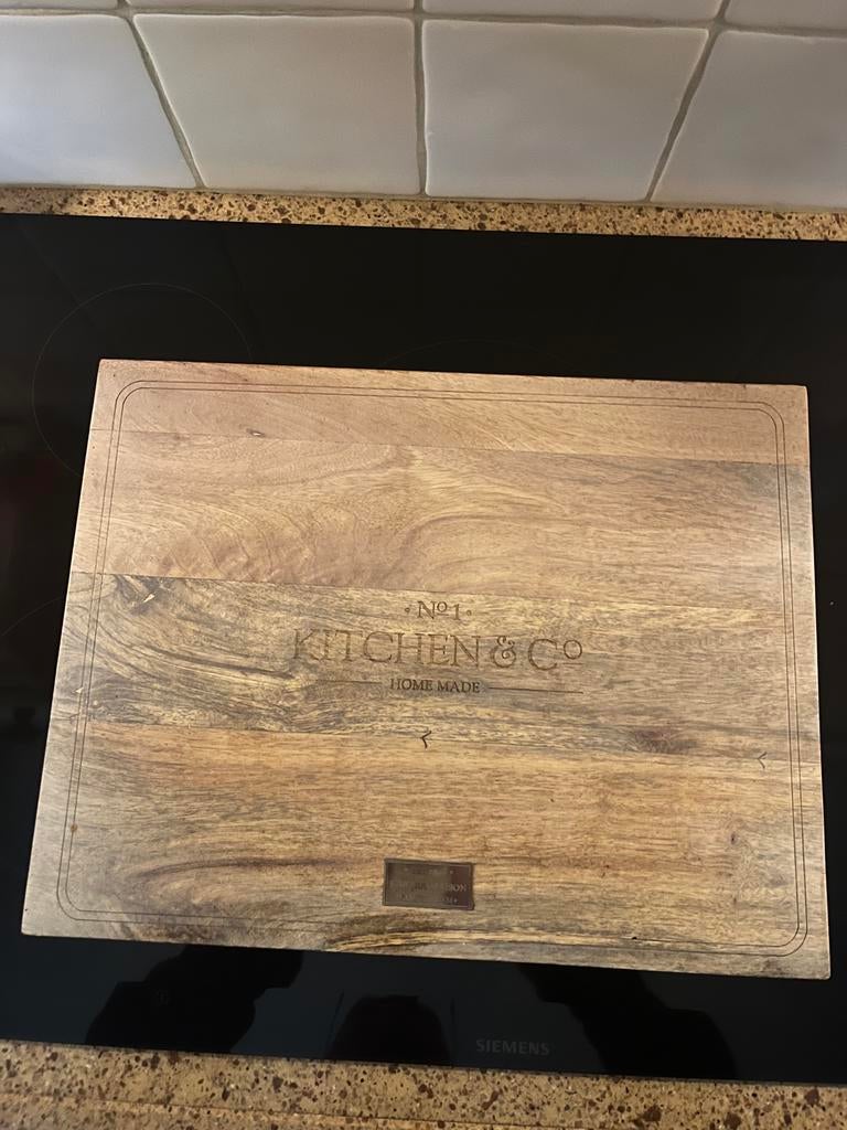 Riviera maison want bord 45x35 hout, Huis en Inrichting, Ophalen of Verzenden, Zo goed als nieuw