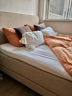 Boxspring Beige (Swiss Sense), Ophalen, Japandi, Beige, Tweepersoons