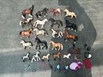 Schleich 22 x paard, pony, veulens en ruiter en toebehoren., Ophalen, Zo goed als nieuw, Jongen of Meisje