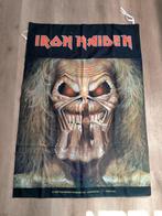 Iron Maiden Eddie 1997 vintage logo vlag metal hardrock, Verzamelen, Muziek, Artiesten en Beroemdheden, Ophalen of Verzenden, Gebruikt