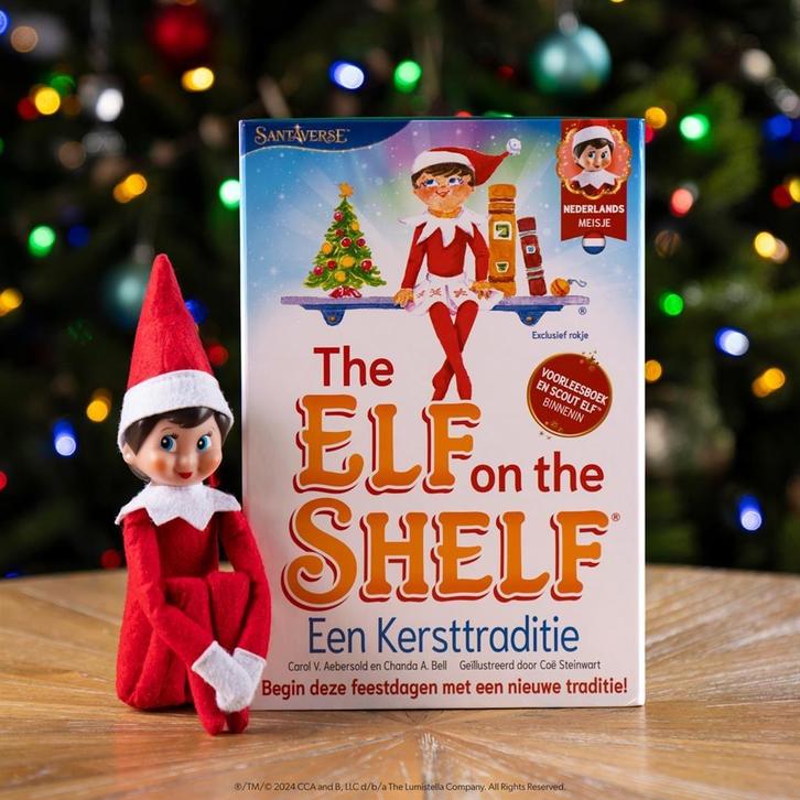 The Elf on the Shelf - Boek (NL) met Scout Elf Meisje, Verzamelen, Speelgoed, Nieuw, Ophalen of Verzenden