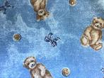 Ted Bear lap stof - beren - katoen 97 cm - quilt patchwork, Hobby en Vrije tijd, Stoffen en Lappen, Ophalen of Verzenden, Katoen