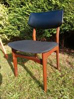 Louis van teeffelen voor Webe. Stoel, teak, Huis en Inrichting, Stoelen, Ophalen, Gebruikt, Bruin, Eén