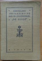 Jaarboekje 1917 Koninklijke Roei- en Zeilvereniging De Hoop, Kon. R&ZV De Hoop, Verzenden, Watersport en Hengelsport, Zo goed als nieuw