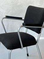 Gispen eetkamerstoel vintage armstoel burostoel kantoorstoel, Metaal, Gebruikt, NL, Vintage