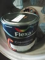 Flexa creations muurverf   Zaans groen 2..5 ltr en 5 litr, Doe-het-zelf en Verbouw, Verf, Beits en Lak, 5 tot 10 liter, Nieuw