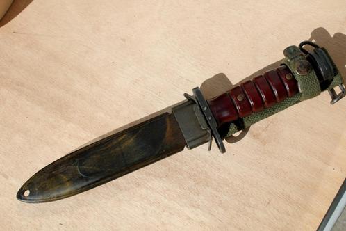 Nederlandse M4 bajonet voor de M1 karabijn, Verzamelen, Militaria | Algemeen, Landmacht, Mes of Dolk, Nederland, Ophalen of Verzenden