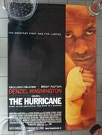 Originele Film Poster The Hurricane Denzel Washington., Deurposter of groter, Ophalen of Verzenden, Film en Tv, Rechthoekig Staand