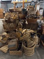 Rieten Manden Collectie - Verschillende Maten, Gebruikt, Mand, Ophalen of Verzenden, Riet