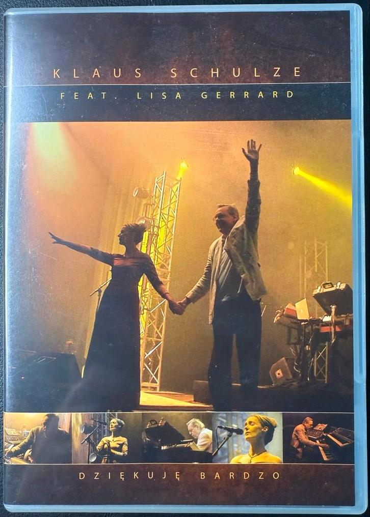 Klaus Schulze & Lisa Gerrard - Dziękuję Bardzo (3CD + DVD), Cd's en Dvd's, Dvd's | Muziek en Concerten, Zo goed als nieuw, Muziek en Concerten